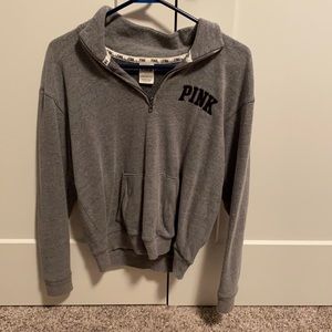 PINK quarter zip